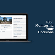 Load image into Gallery viewer, 105: Monitoring Your Decisions
