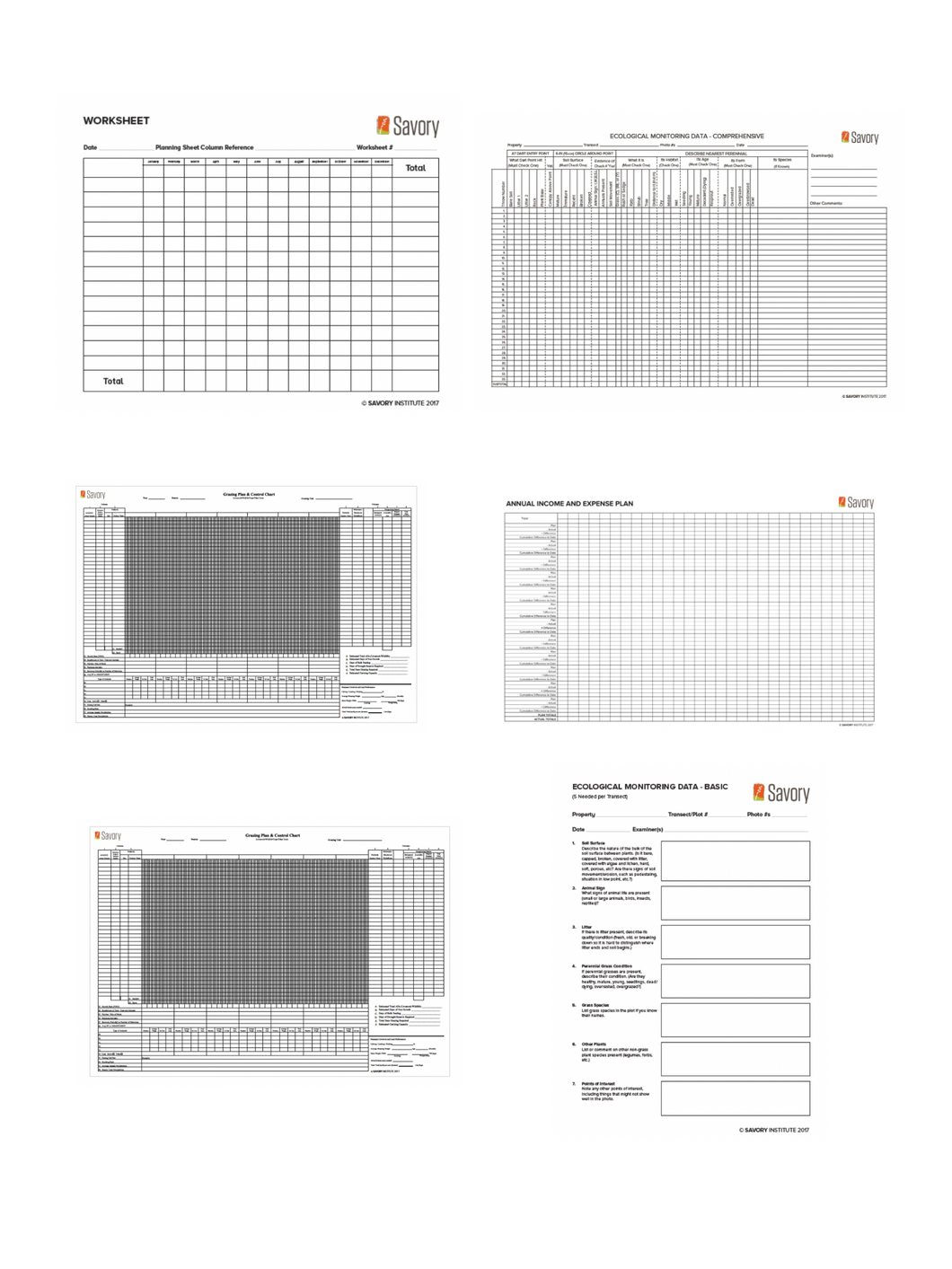 English Planning Forms and Worksheets Bundle